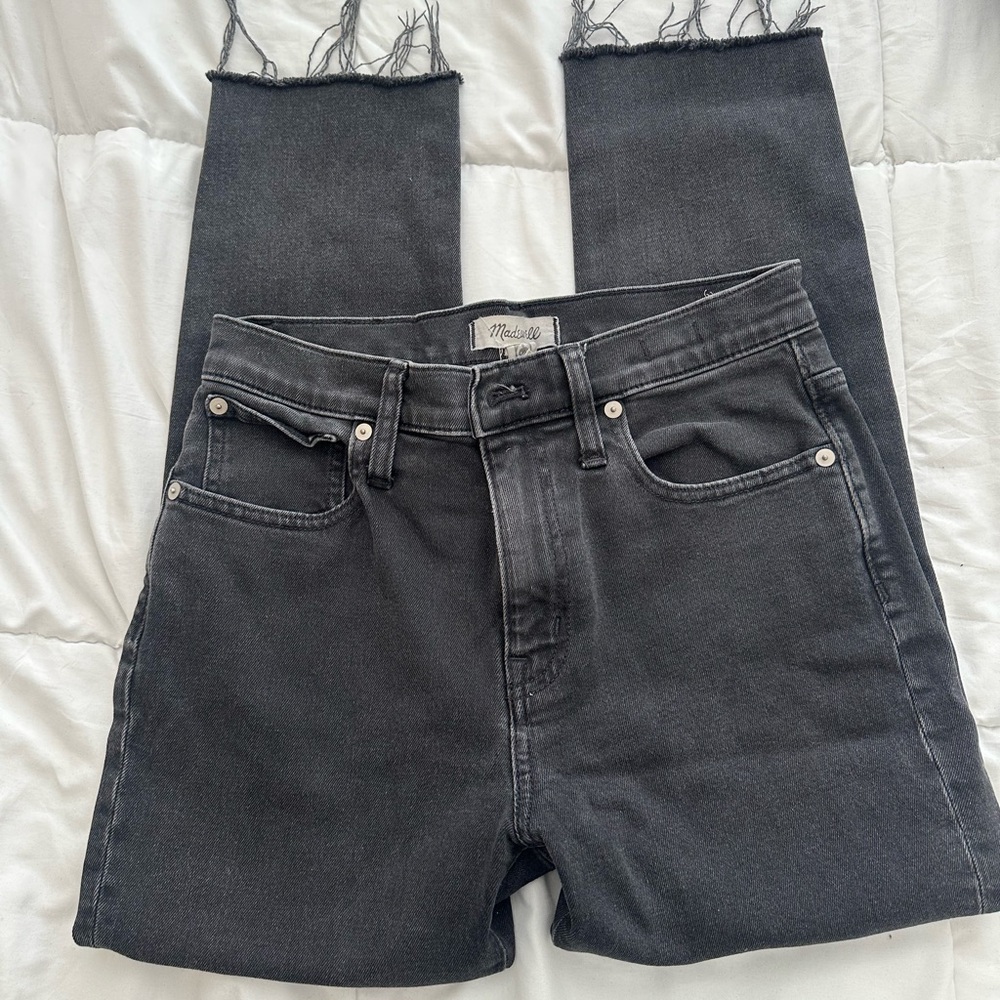 Madewell The High-Rise Slim Crop Boyjean